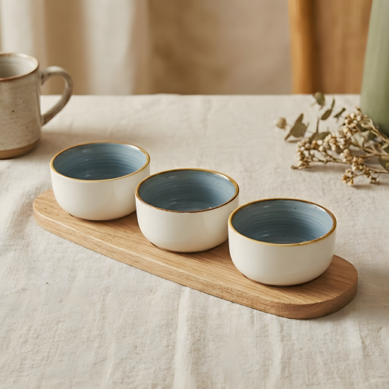 Nuts Bowl Set - 3 Pcs